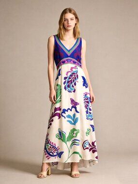Johnny Was | Dresses | Johnny Was Evelina Metallic Maxi Dress | Poshmark
